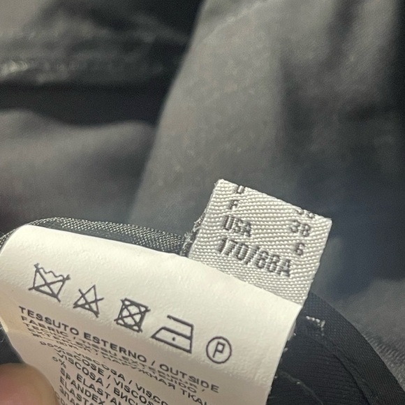 Pinko Black Coat with stripes on the sides - Size 6 - Picture 6 of 7